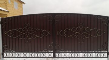 Кованые ворота КВ-06